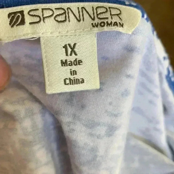 Spanner women’s tunic top, 1X, EUC - Picture 3 of 4